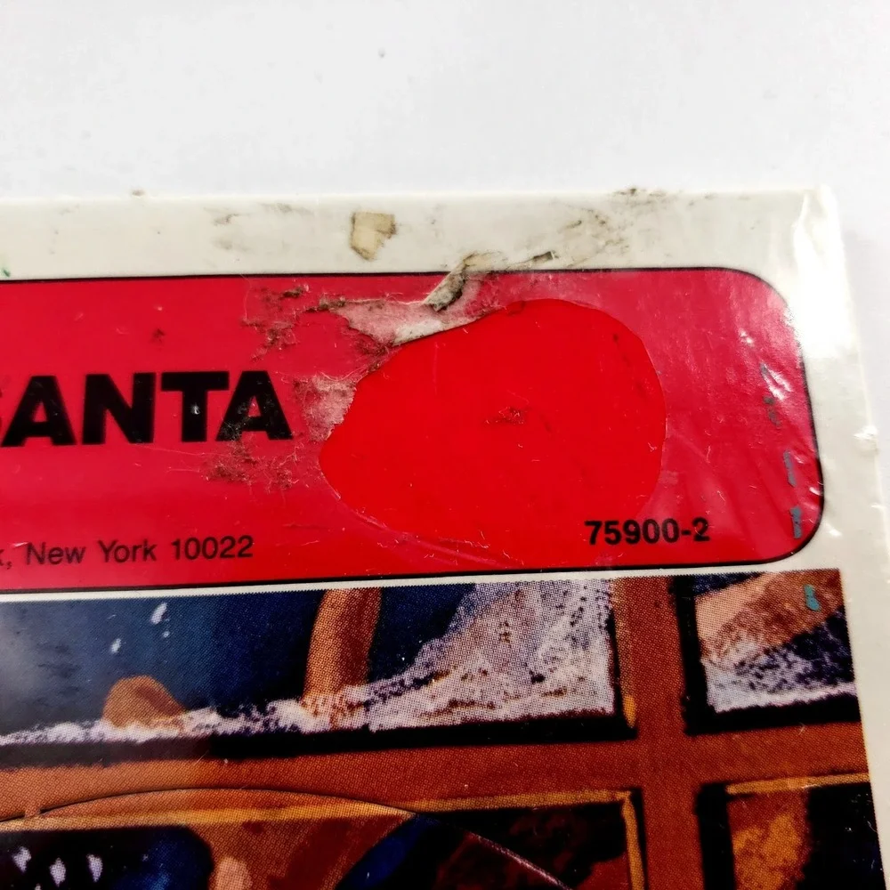 Vintage 1973 Rainbow Works Letters To Santa Frame Tray Puzzle Brand New Sealed